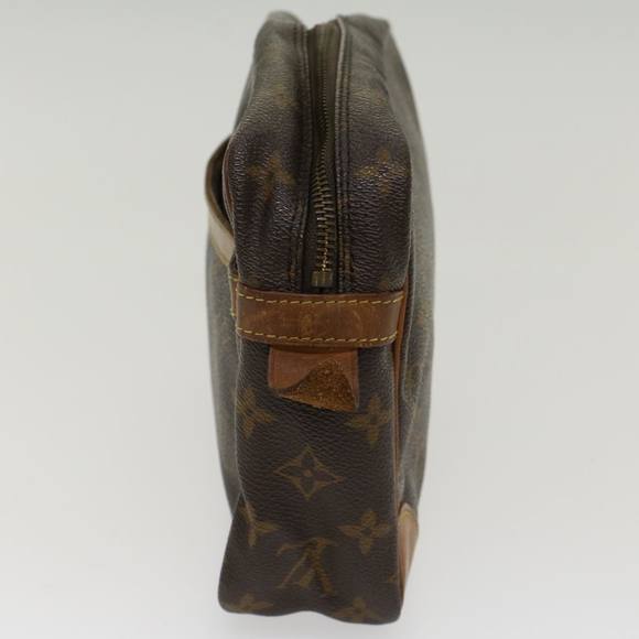 LOUIS VUITTON Monogram Compiegne 28 Clutch Bag M51845 LV Auth fm2507 - Picture 4 of 16